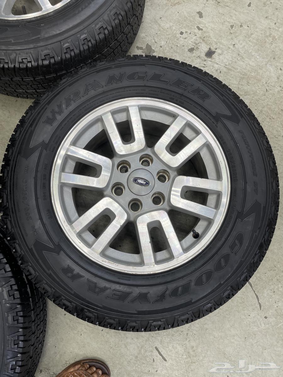 Expedition 18 rims and indoor tires63212937470211112