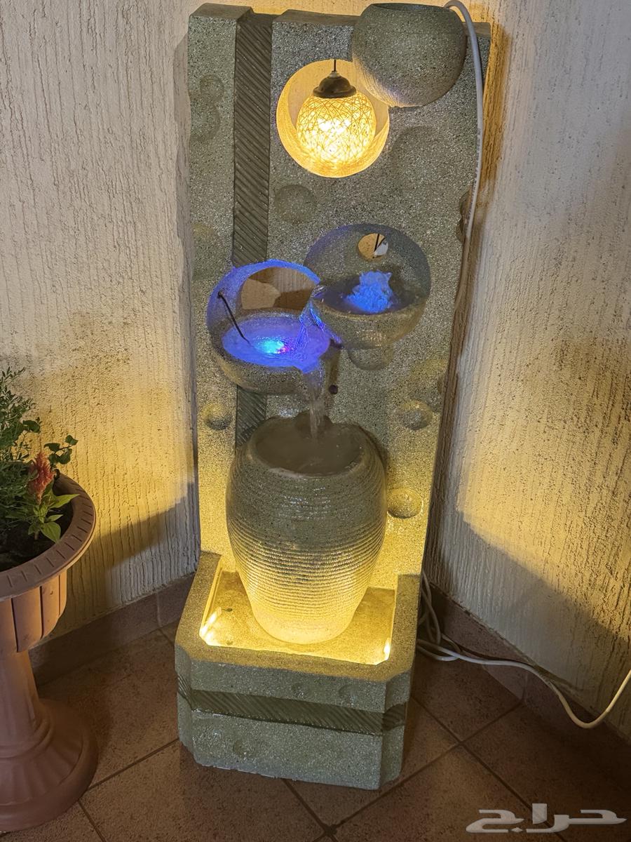 3D fountain with lighting, there is a video63074998009987111