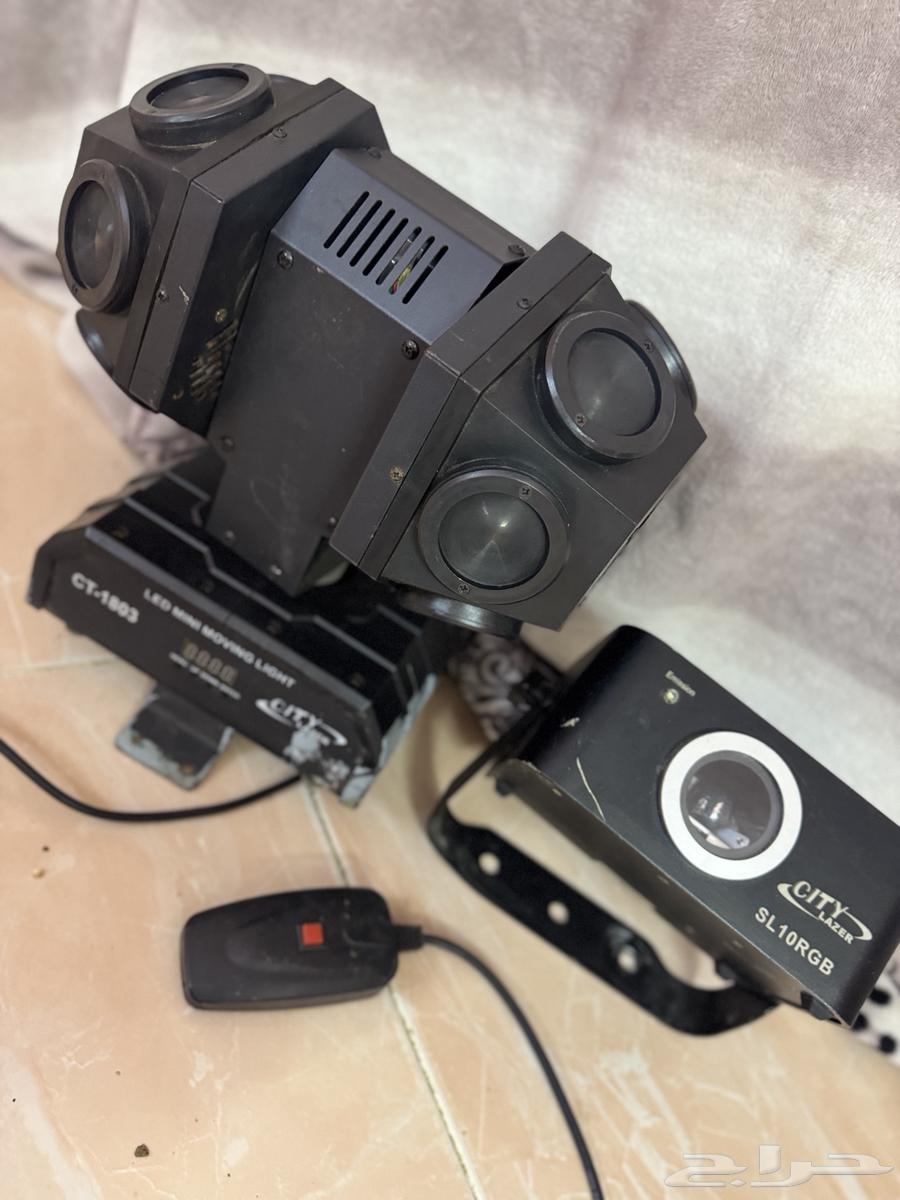 Laser device for occasions and weddings with lighting device63074177574274116