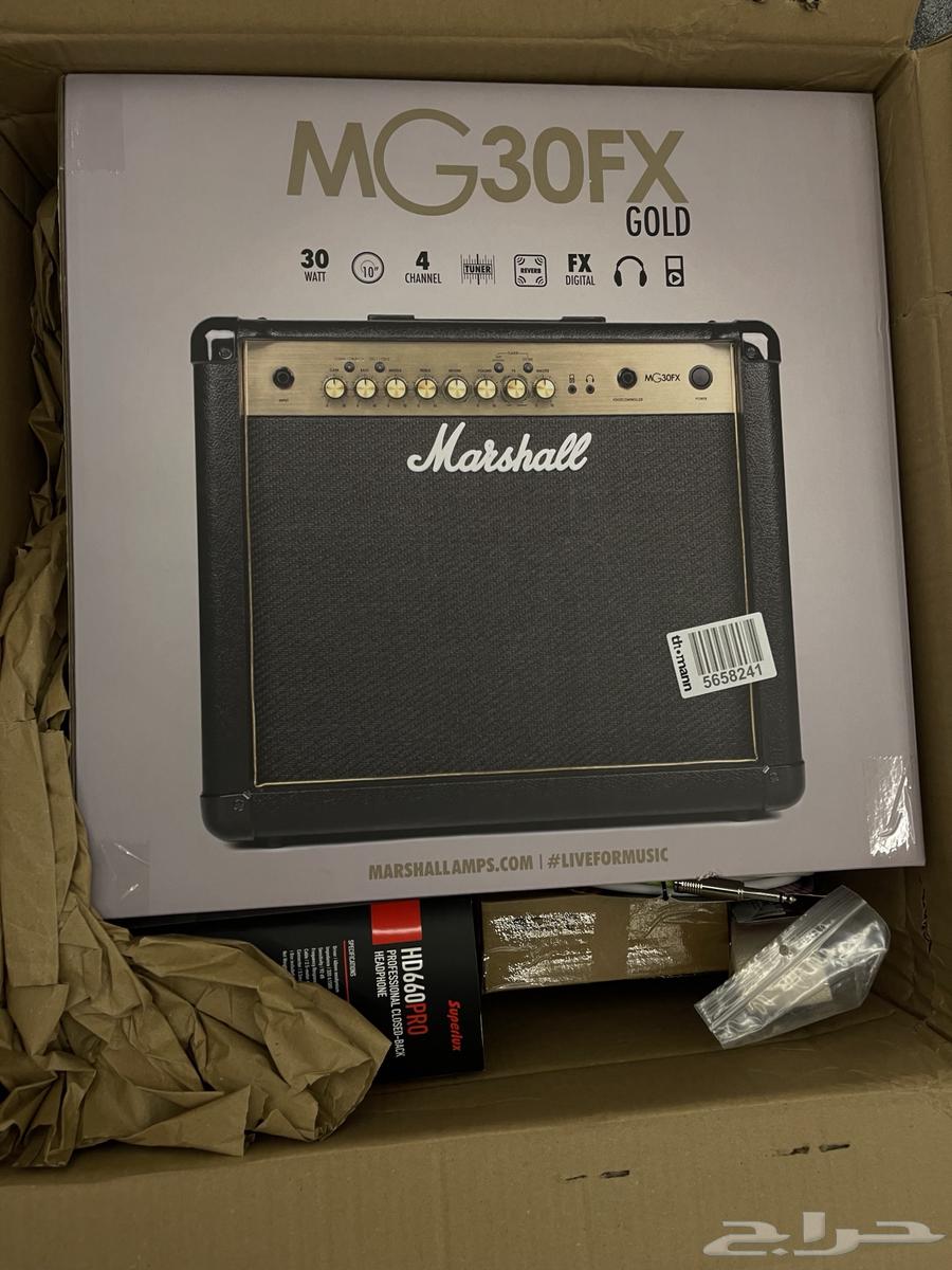 مضخم صوت مارشال للجيتار amplifier MG30FX630754111878421118
