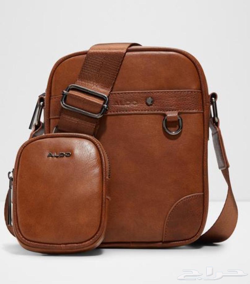 Aldo Brown Leather Sling Bag63074177251715112