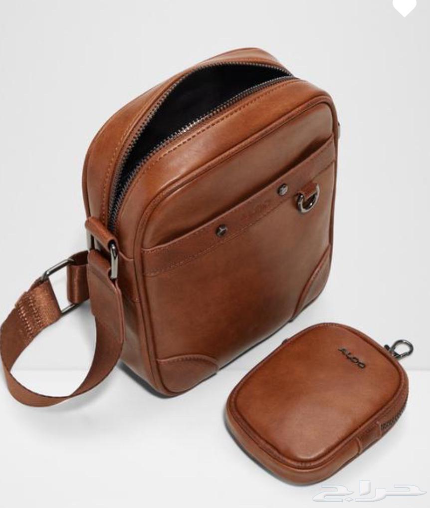 Aldo Brown Leather Sling Bag63074177251715114