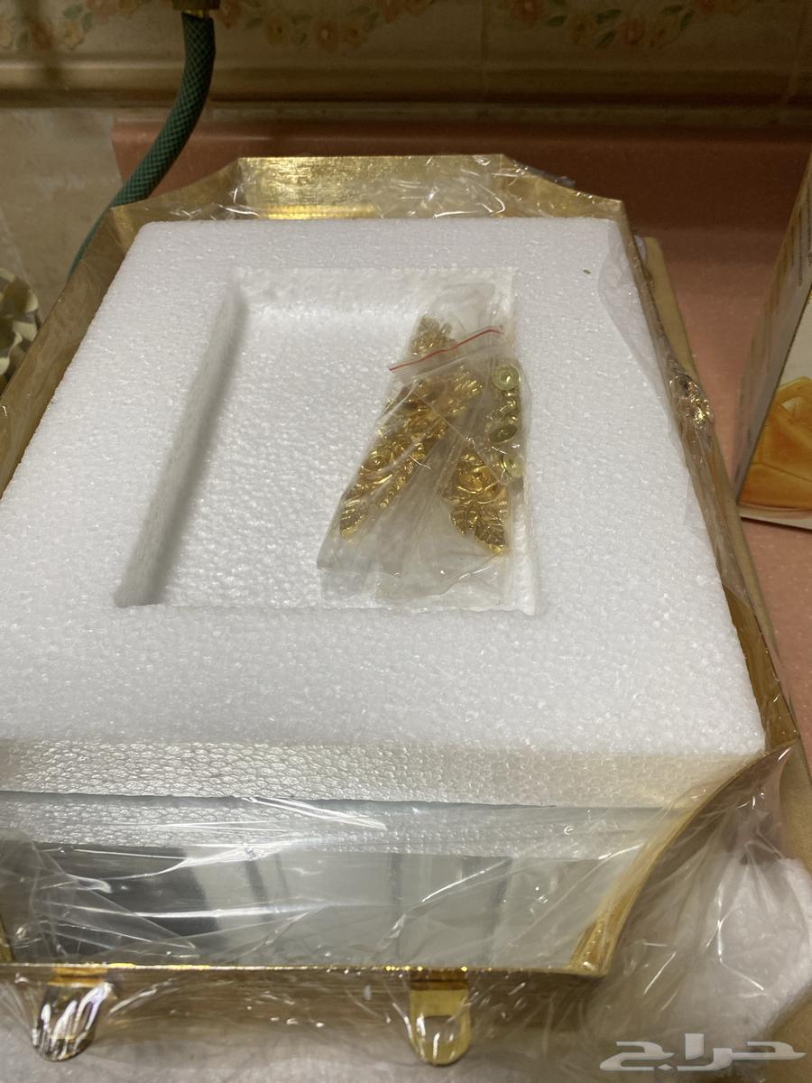 New presentation trays with mirror and gold plating in cardboard packaging and 3 new toaster devices63071308537345111