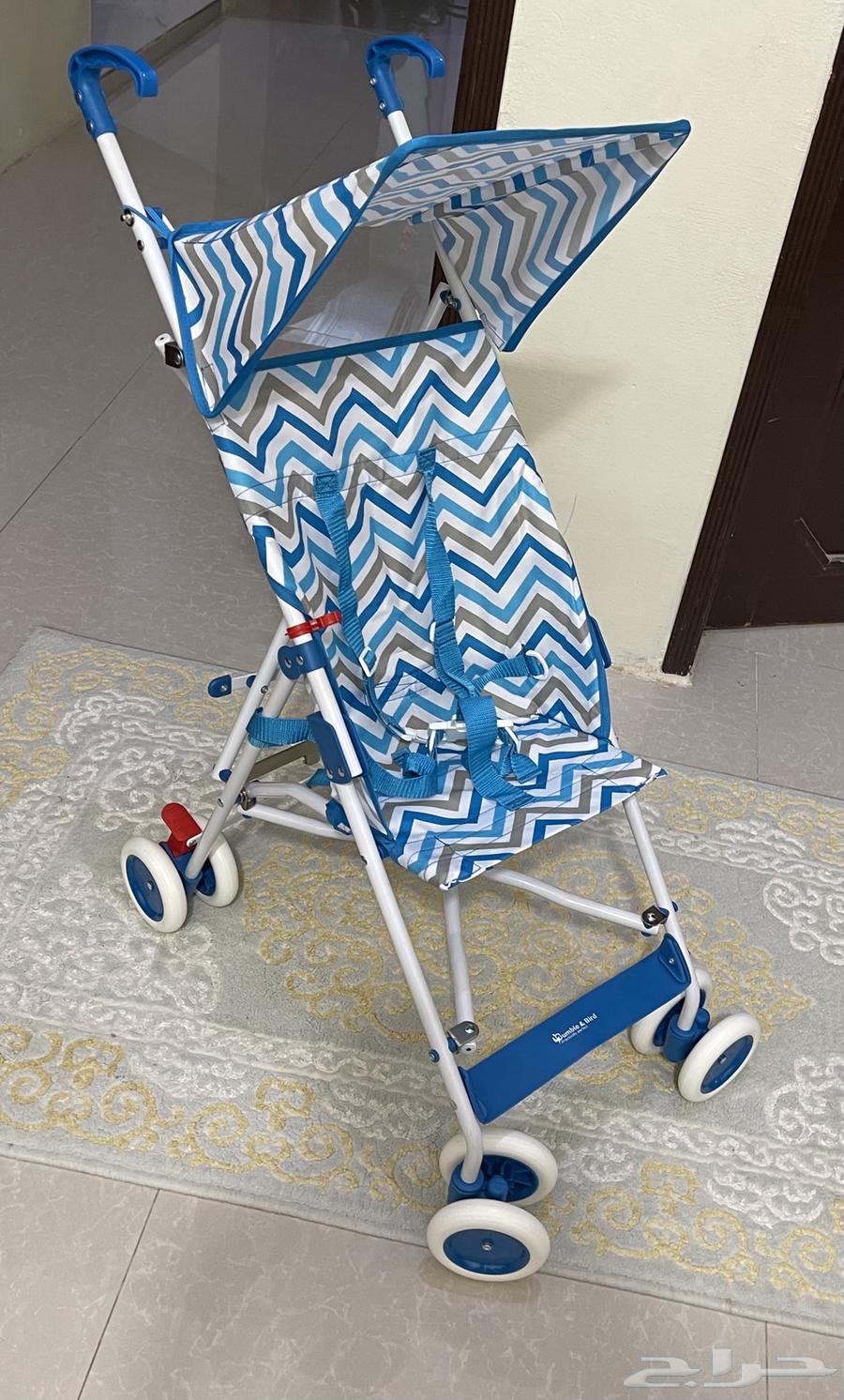 عربه اطفال جديده ماركه نظيفه بسعر مناسب وارد دبي لعدم الحاجه63067986510594117