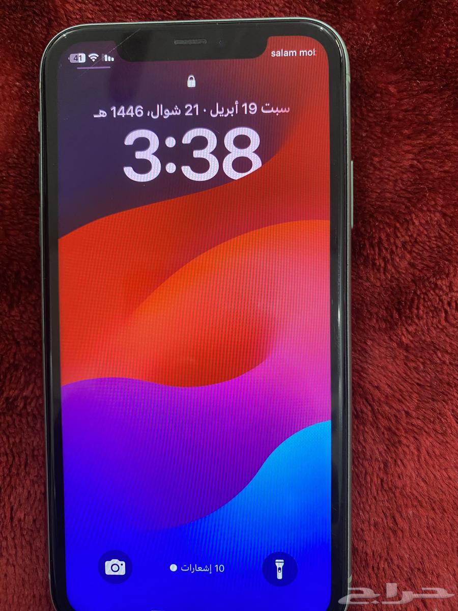 ايفون 11 عايدي بطارية مغيرة شاشة جديد على اسوم63068790236291114