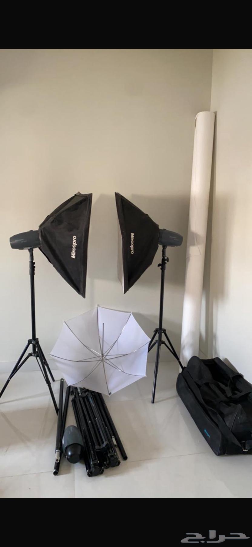 Photo studio with all its accessories63067997885441118