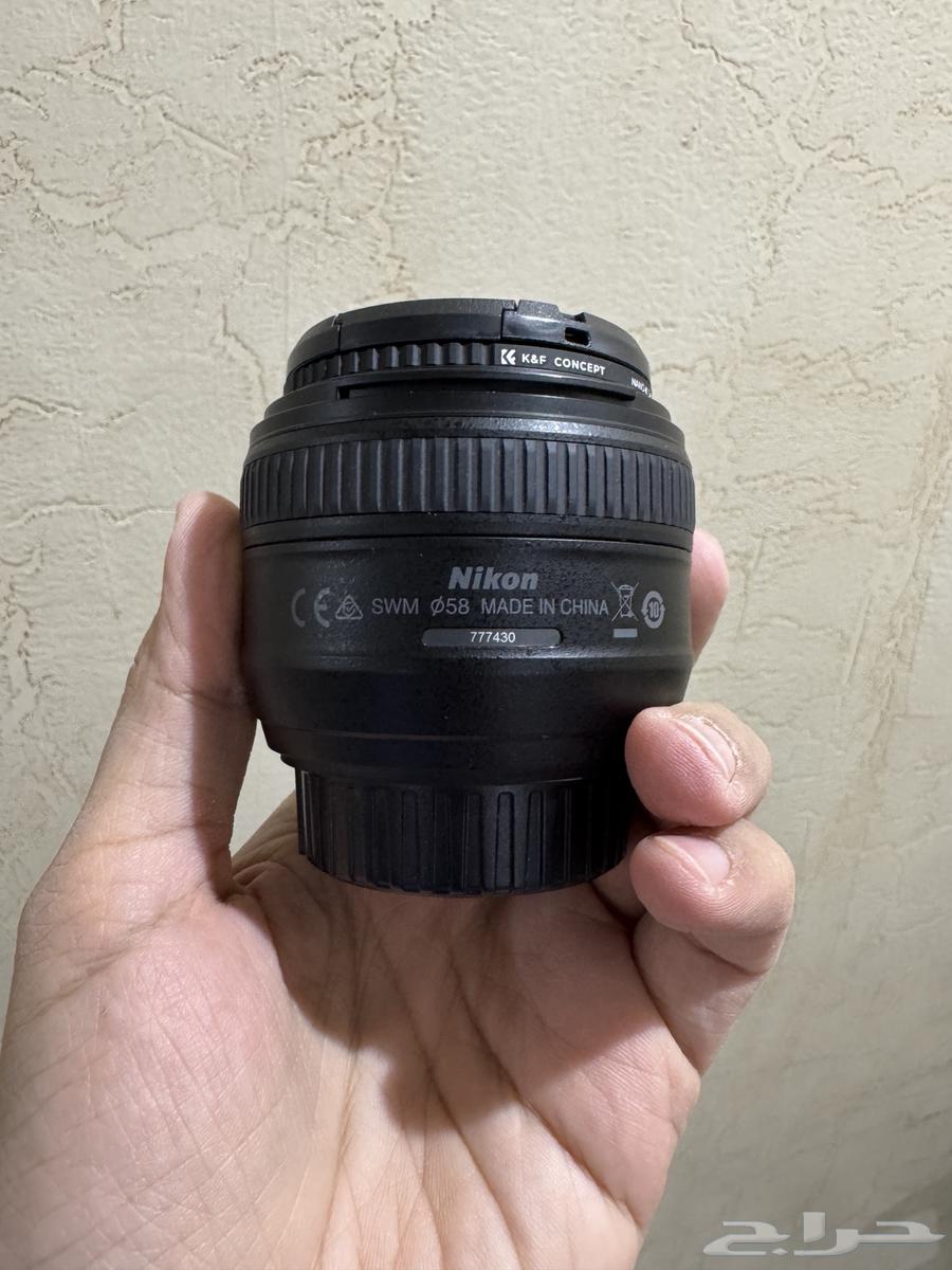 عدسة نيكون Nikon 50mm 1.4G63066807410690111