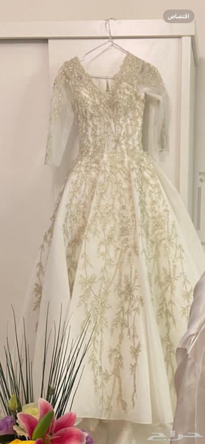 White corner wedding dress630667922150431121