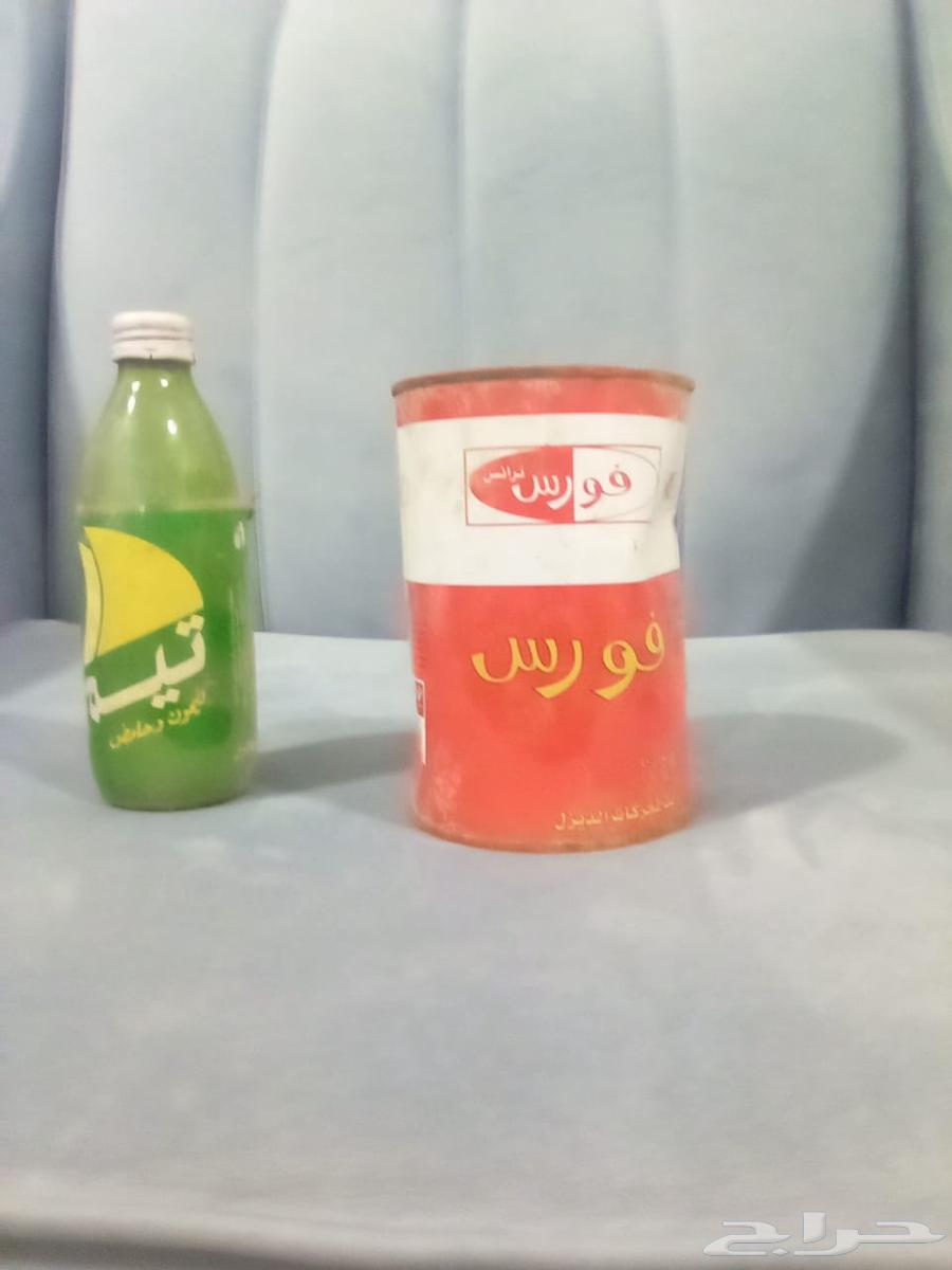 للبيع علبة زيت سيارات فورس قديمة وزجاجة تيم قديمة من التراث630656079265311127