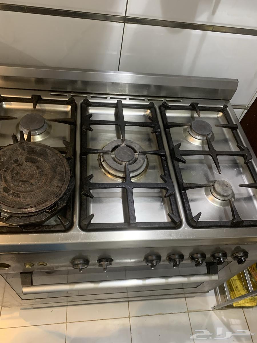 Gas oven 90 60 works well stainless steel 5 eyes63064015076995113