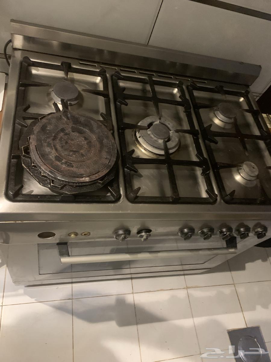 Gas oven 90 60 works well stainless steel 5 eyes63064015076995114