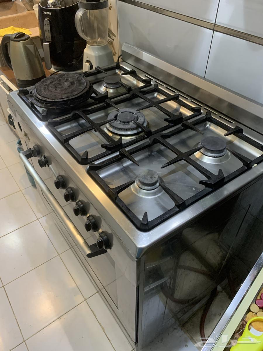 Gas oven 90 60 works well stainless steel 5 eyes63064015076995112