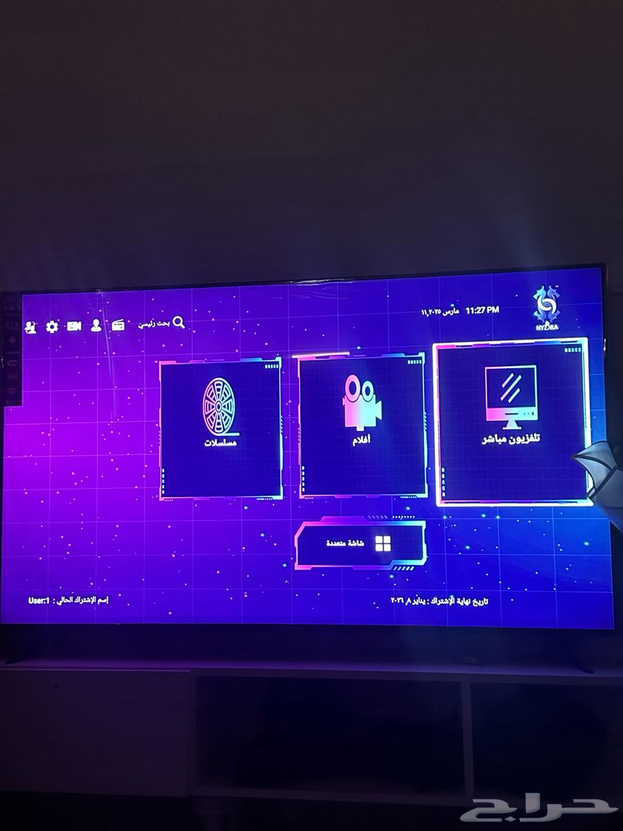 65 inch screen. The screen is new in its case. Screen type GVC63062897598851114