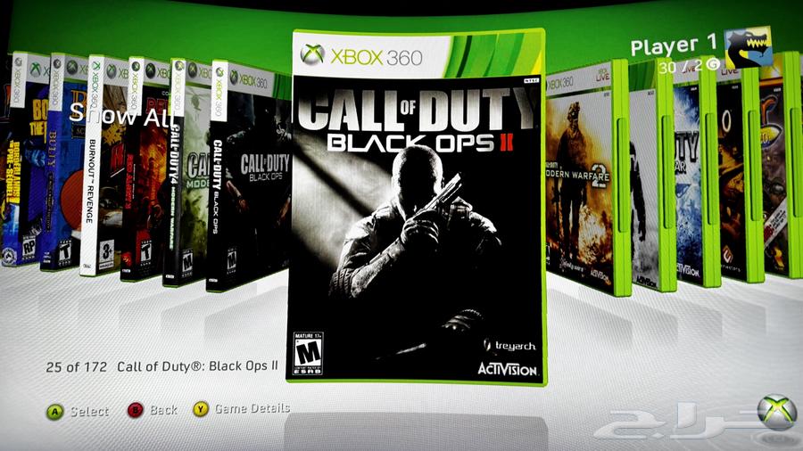 Xbox 360 - 1TB - 170 Games - تم البيع63062530288129113