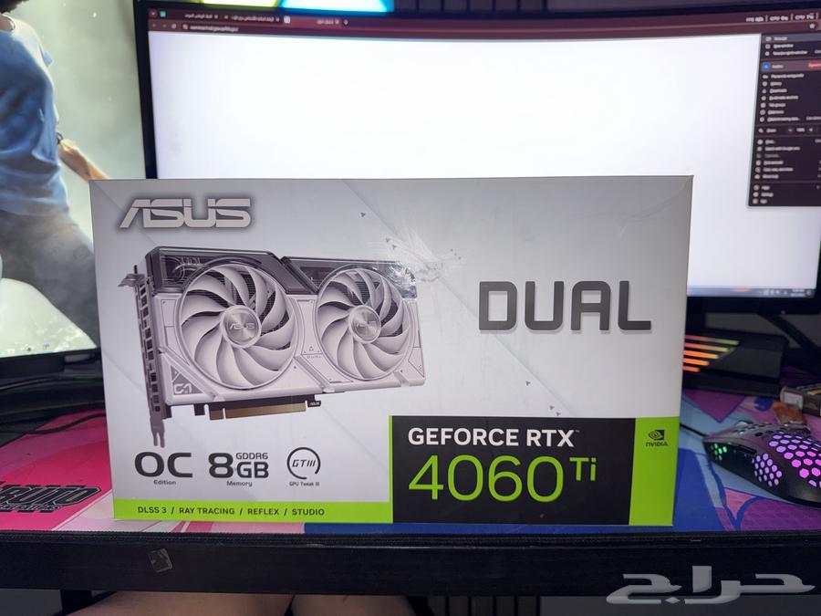 ASUS 4060Ti graphics card630644223613461121