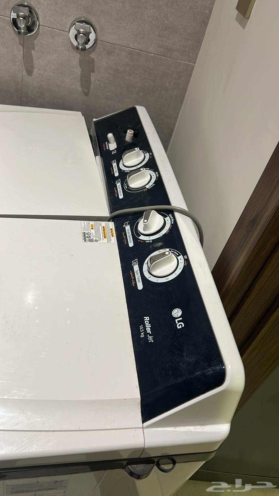 غساله عاديه LG مقاس 10 كيلو ونص لها اكثر من سنه اخذتها 130063061477257730111