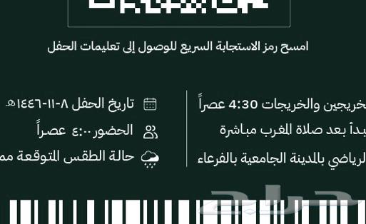 دعوات تخرج جامعة خالد دفعة 27630607670543391124