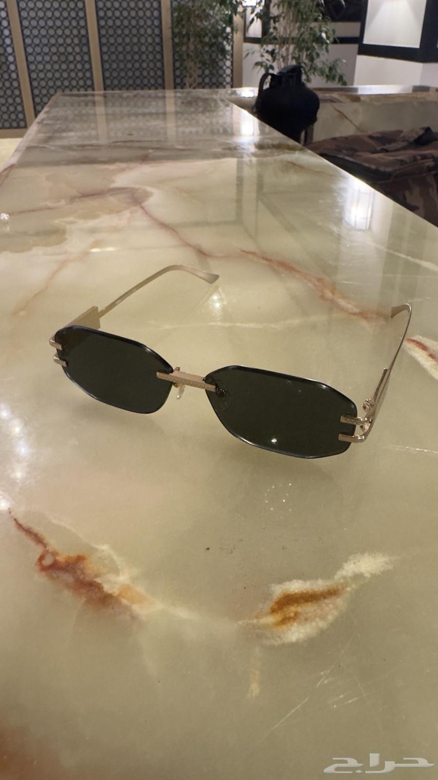 نظارة شمسية من فرزاتشي نوع DAMIER PLAQUE SUNGLASSES63057160950017112