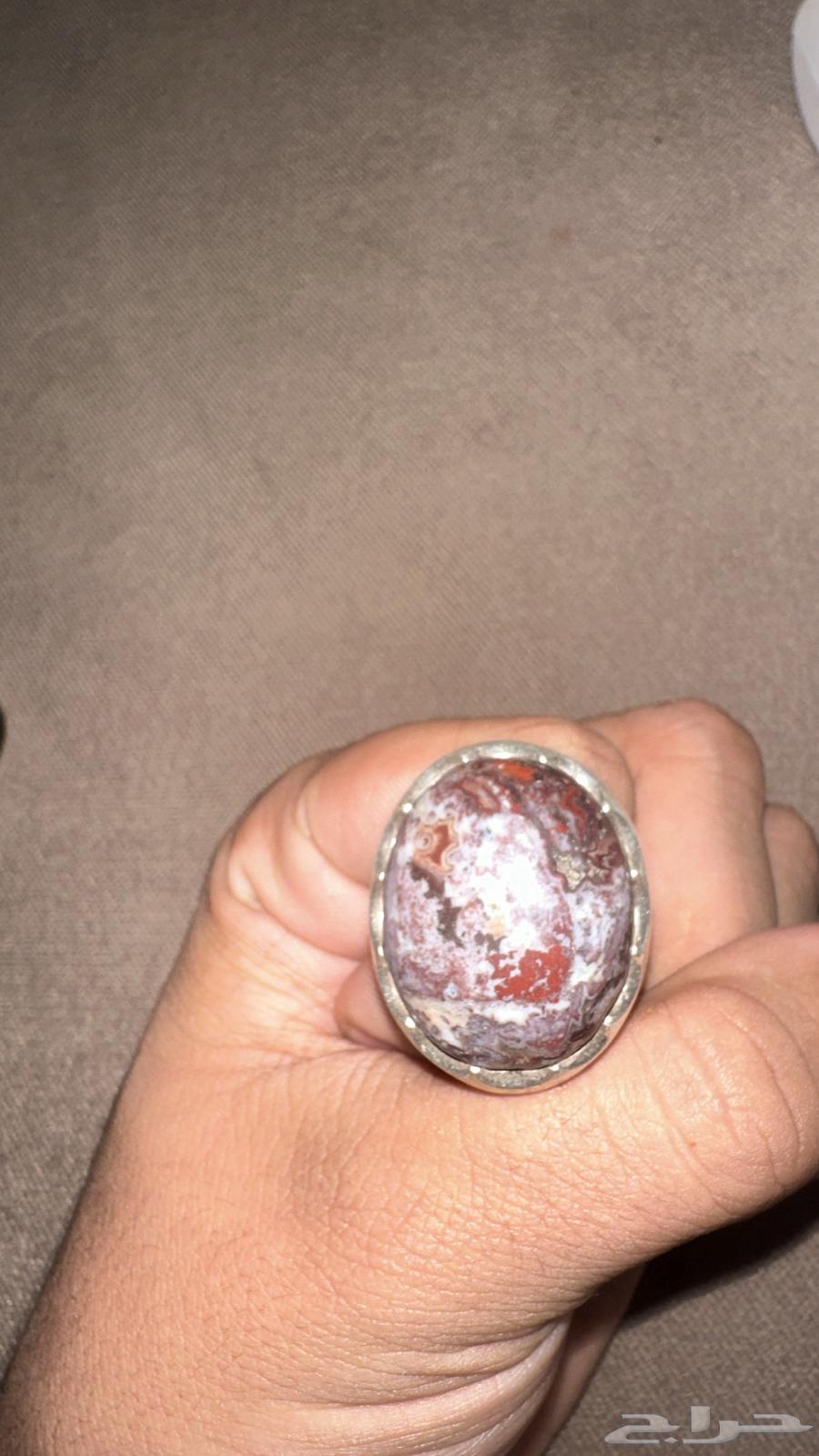 Suleiman ring, red inlaid silver, locally crafted 925 silver. Price: name your offer63209052827267113