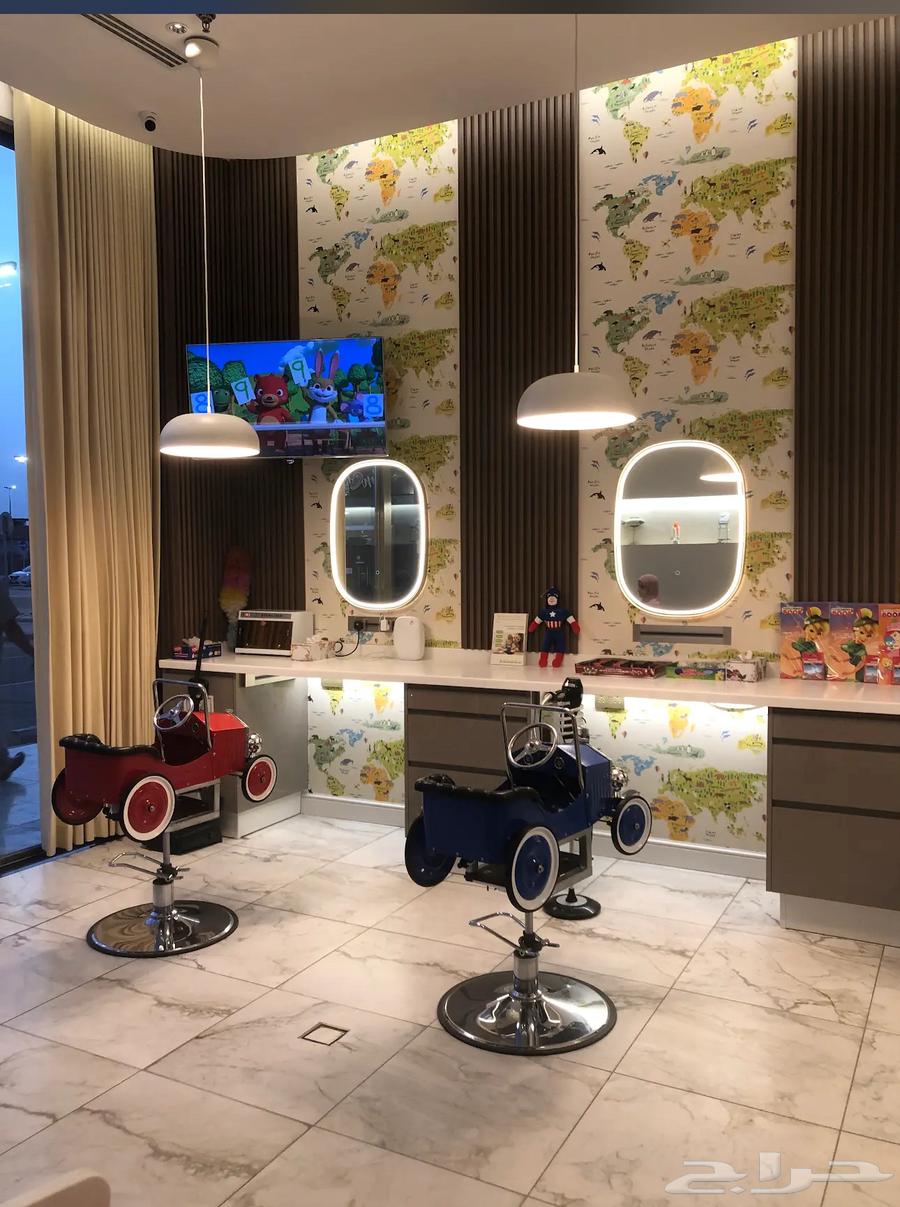 Children's salon for kissing without barber workers, fully furnished63011211851777114