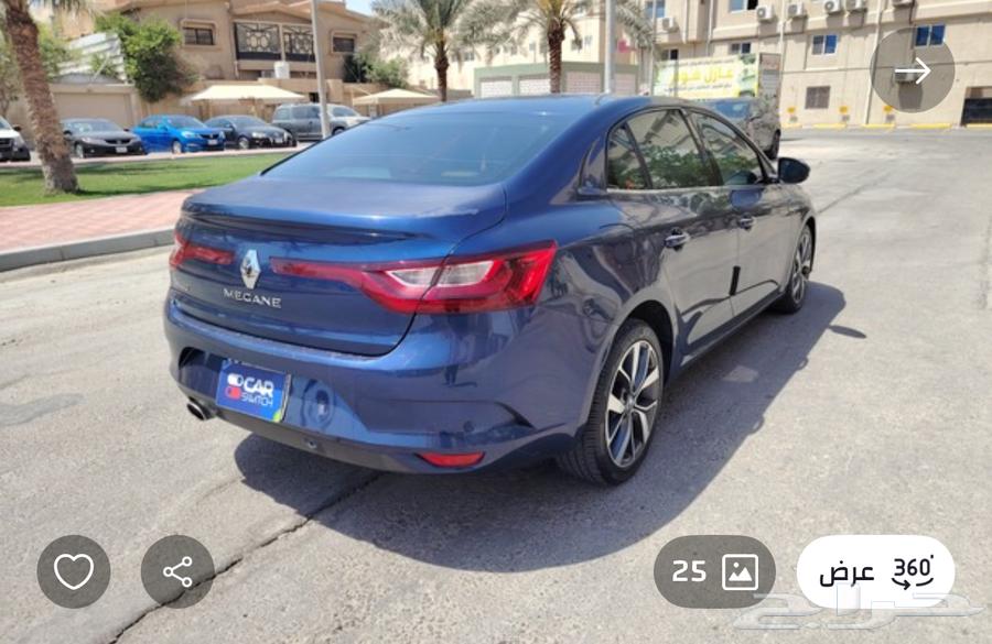 سيارة رينو ميجان 2018 فل اوبش63084968367746113