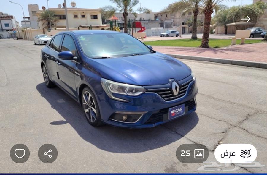 سيارة رينو ميجان 2018 فل اوبش63084968367746111