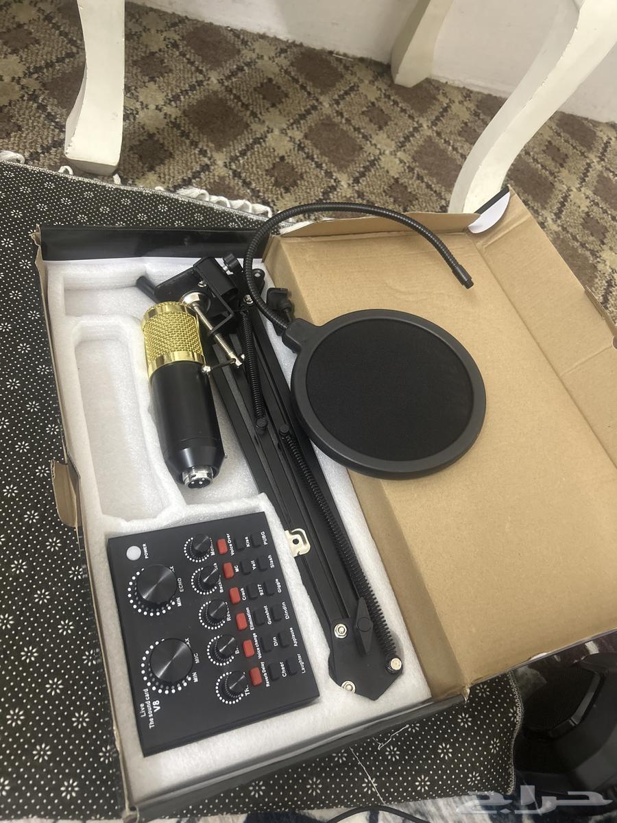 External stand with glass, microphone with v8 splitter and Chinese hand headset63057588262273112