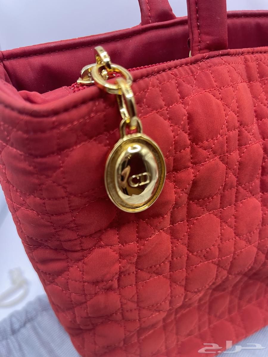 Dior canvas bag red CD63058816387714112