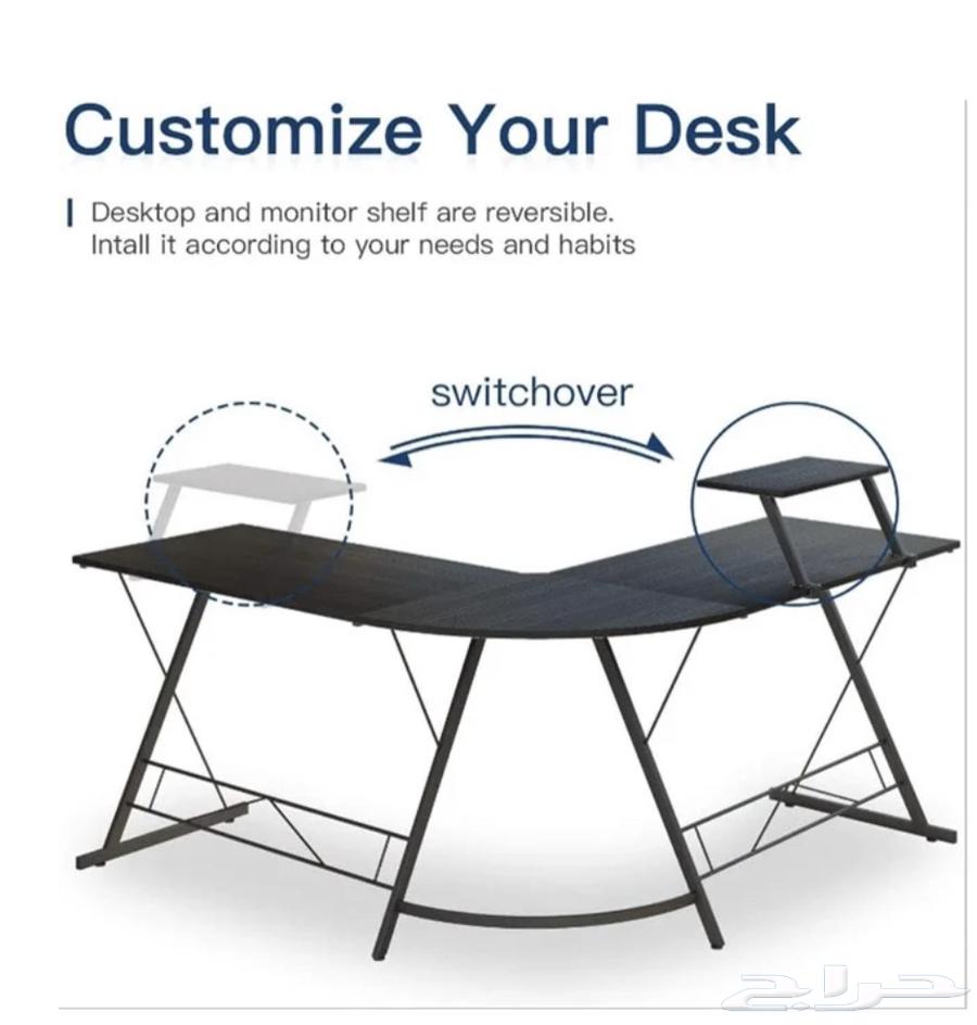 L-shaped table without any scratches. The reason for selling is that I no longer have space in the room.630575833797141126