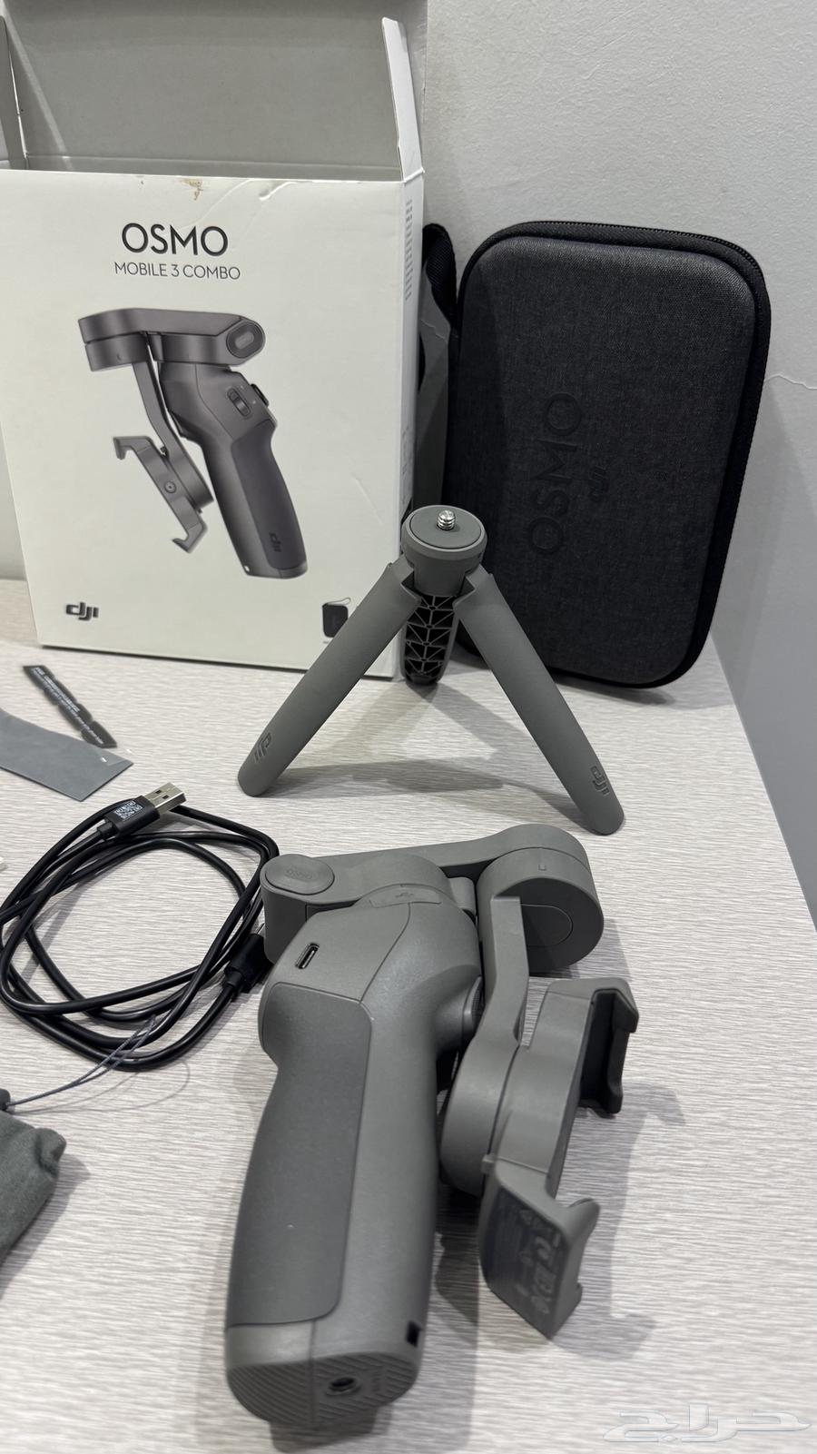 مثبت كاميرا تصوير   dji osmo mobile 3 combo63053284685955113