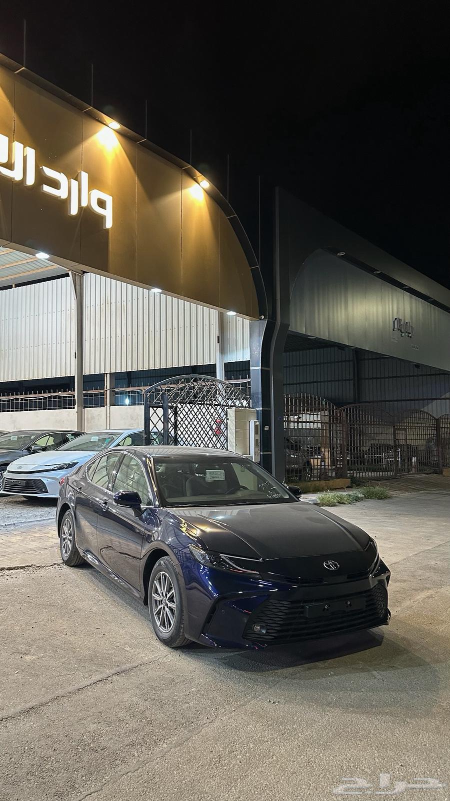 2025 Camry E Standard Gasoline Blue Saudi Arabia for 113,900 including tax63077999646723113