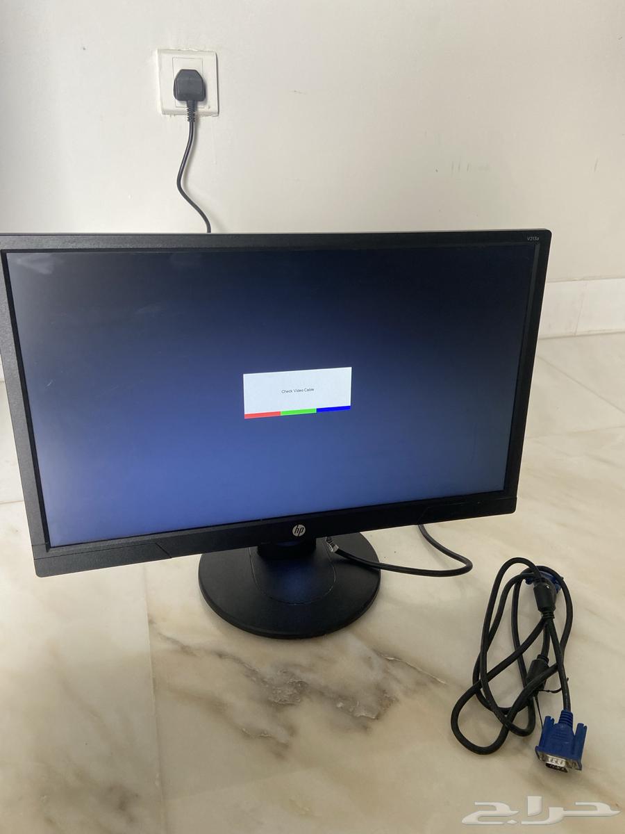 HP V213a 21-inch screen - very clean, with cables631800636299541119
