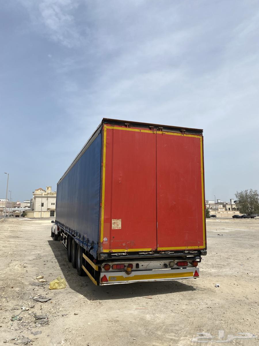 Trailer with curtain for rent - Rented out63076805498627118