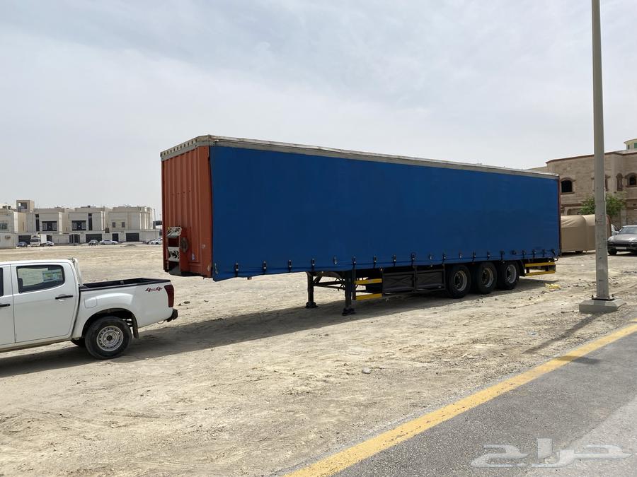 Trailer with curtain for rent - Rented out63076805498627113