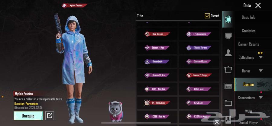 PUBG account63046280645506114