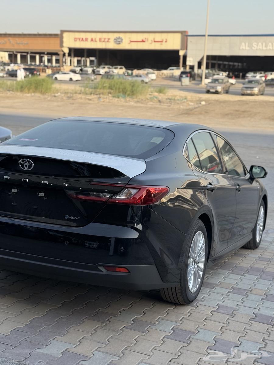 Toyota Camry 2025 E-plus zero color black price 119 thousand63058664183681114