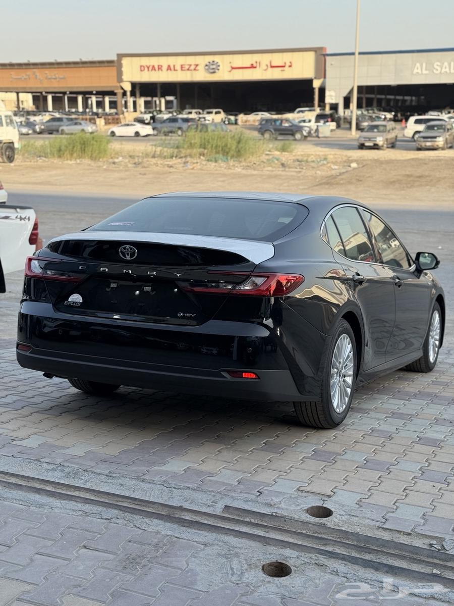 Toyota Camry 2025 E-plus zero color black price 119 thousand63058664183681113