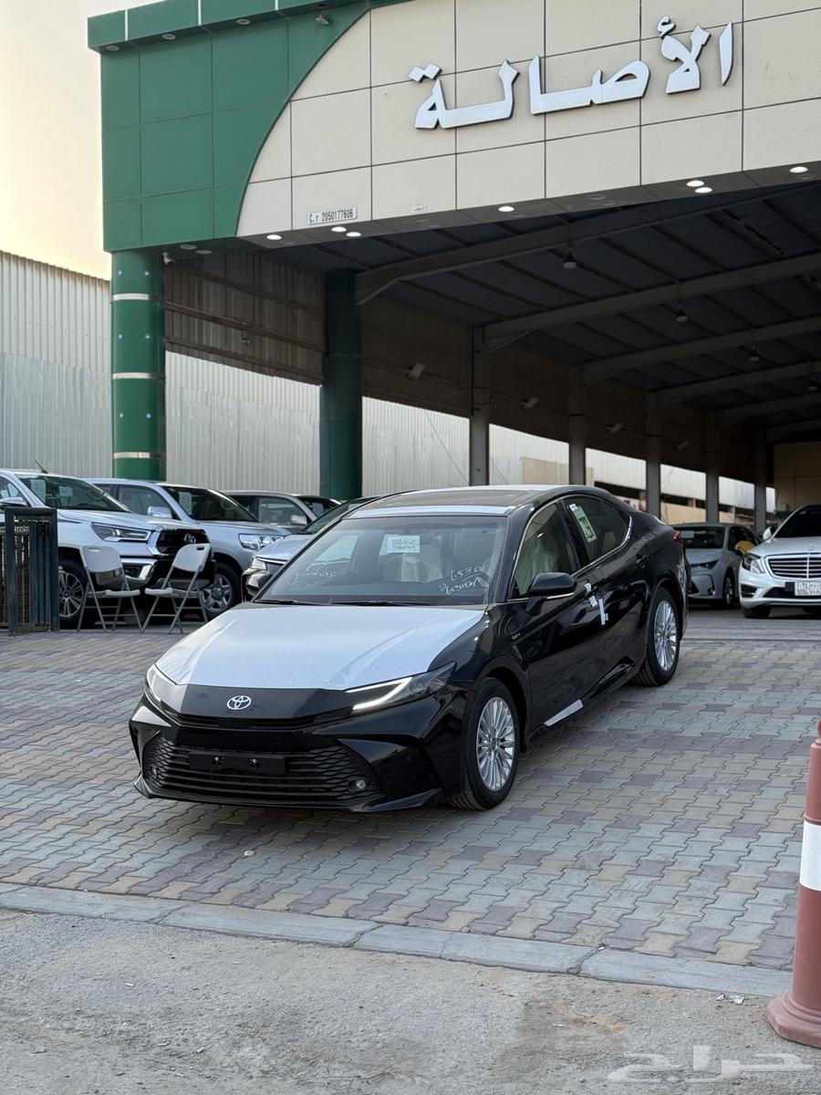 Toyota Camry 2025 E-plus zero color black price 119 thousand63058664183681111