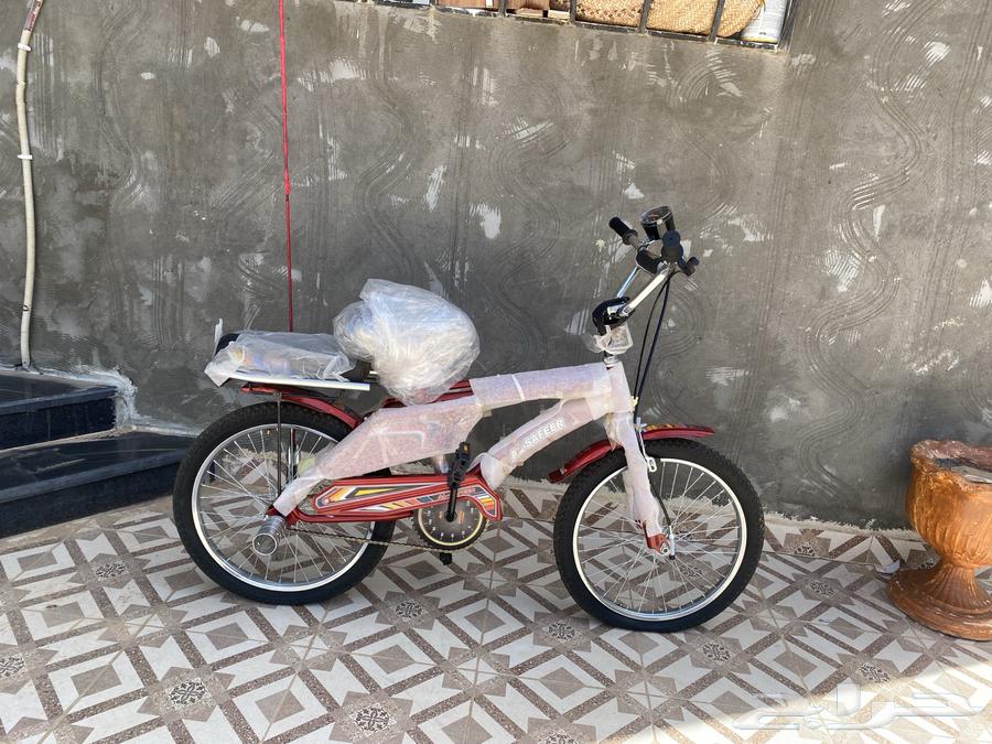 سيكل رامبو جديد لون عنابي مركب له عداد سرعه630424868348171119