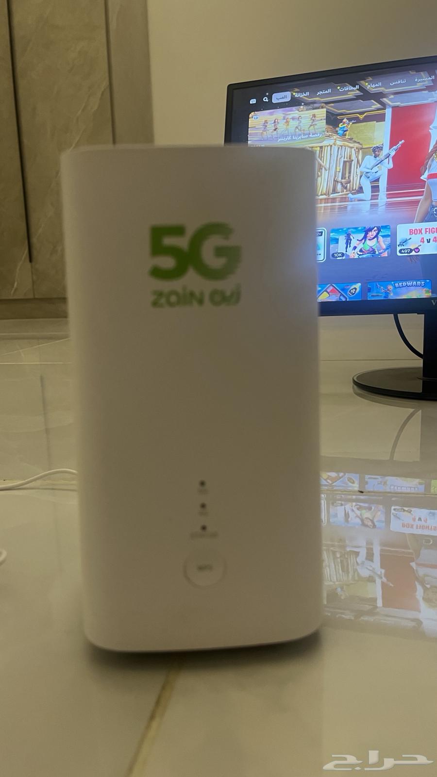 Zain 5G modem, used, in good condition630391271215371119