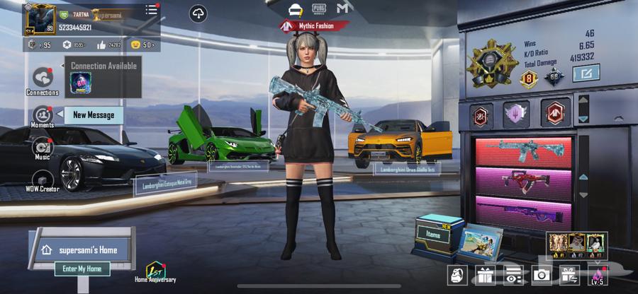 PUBG account is strong and luxurious63039110491521113