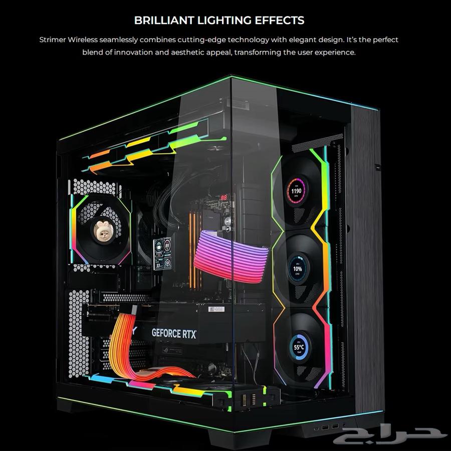 كيبل لكمبيوتر LED من شركة LianLi Strimer63036612891137111