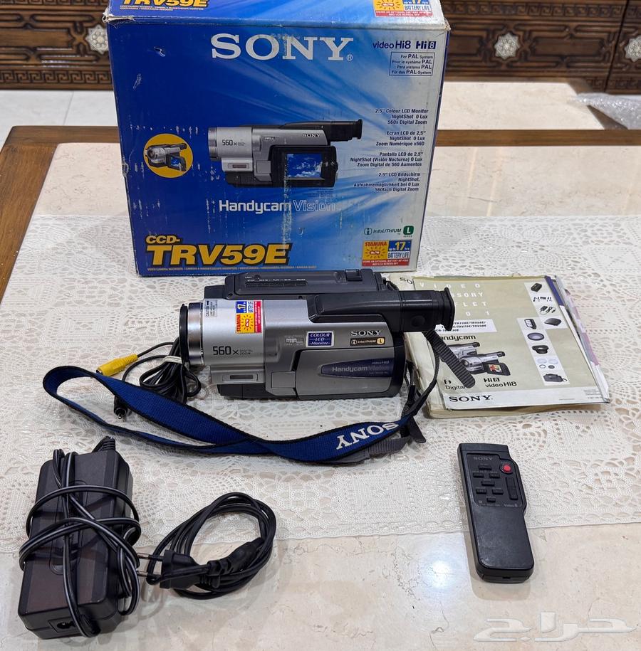 كاميرا سوني فديو Sony Hi8. (تم البيع )630378237088031117