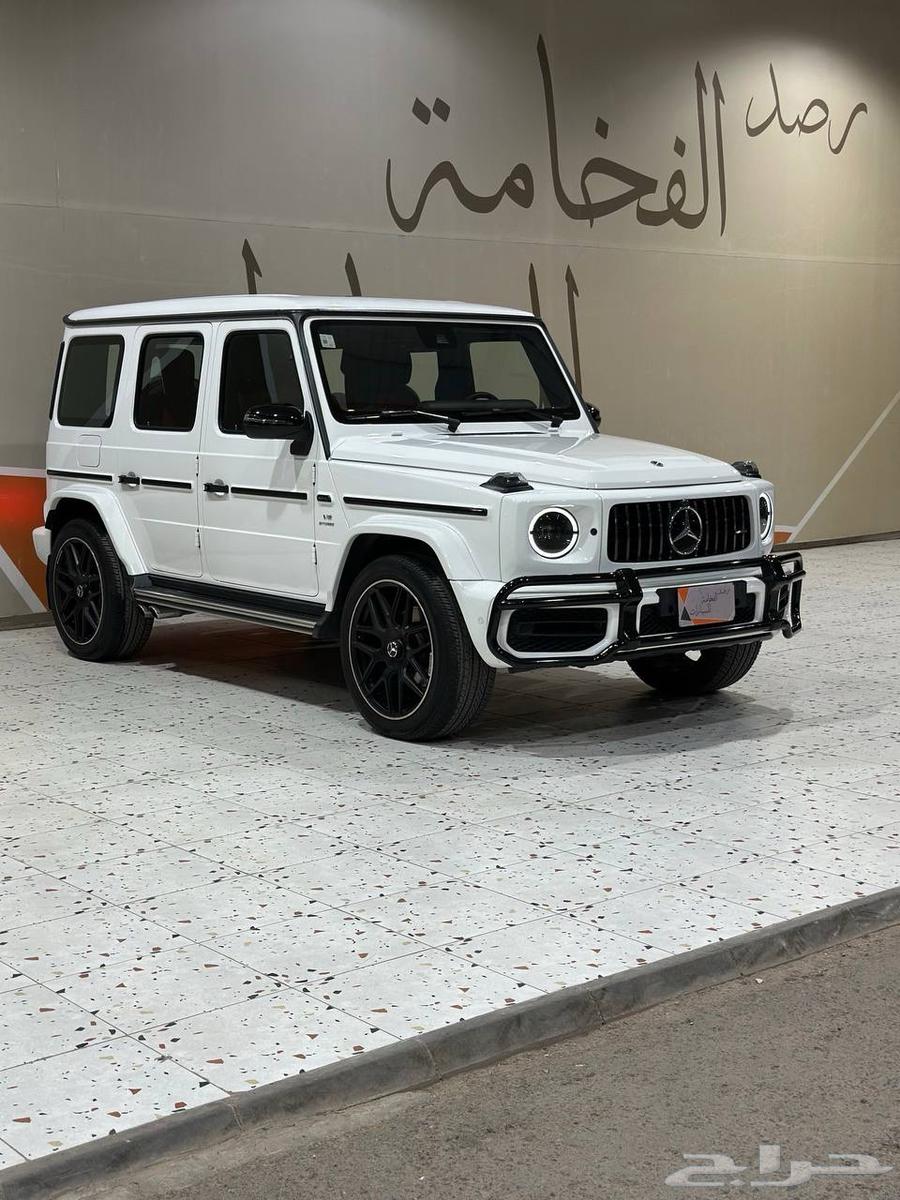 White G-Class G500 2019. Radar Al-Fakhama63051056351233110