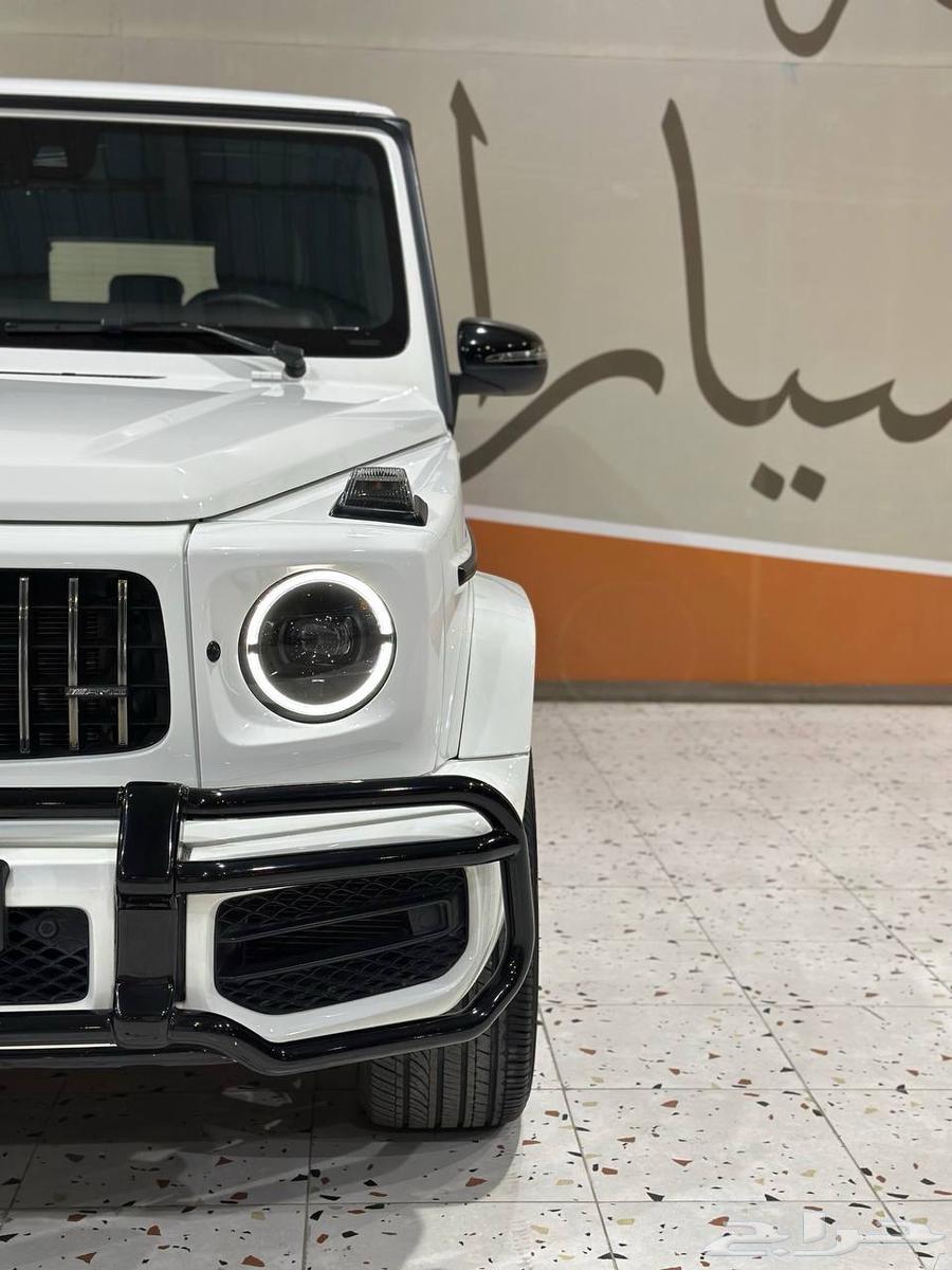 White G-Class G500 2019. Radar Al-Fakhama63051056351233114