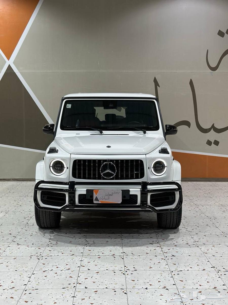 White G-Class G500 2019. Radar Al-Fakhama63051056351233112