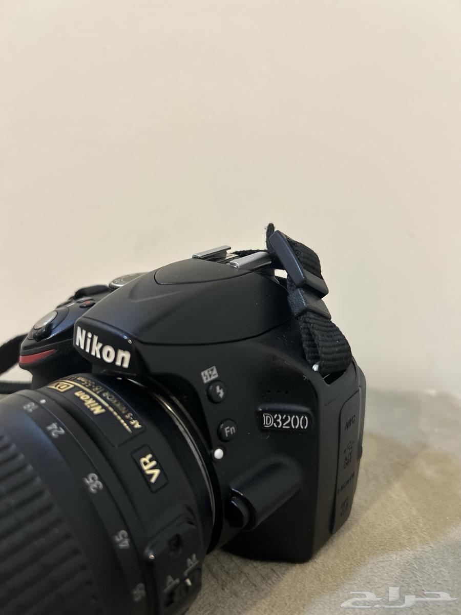 للبيع مستعجل كاميرا نيكون D3200 احترافيه63035838496002111