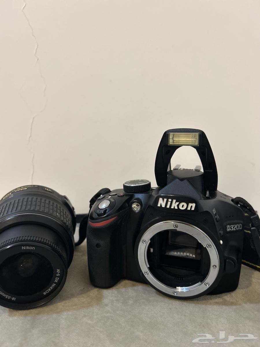 للبيع مستعجل كاميرا نيكون D3200 احترافيه63035838496002114