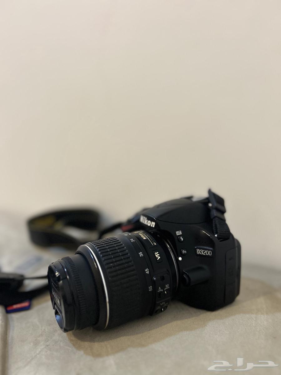 للبيع مستعجل كاميرا نيكون D3200 احترافيه630358384960021116