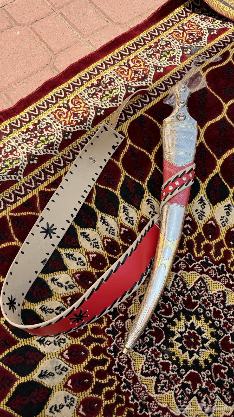 Side skirt made of Shemagh fabric with a special design63051242222466111